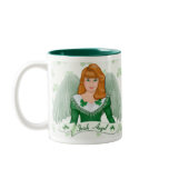Irish Angel and Banner mugs