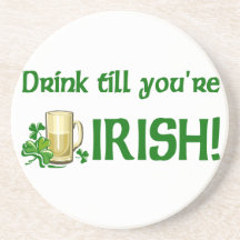 Irish Beer Drinking coasters