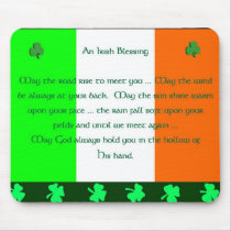 Irish Blessing Mouse Mats