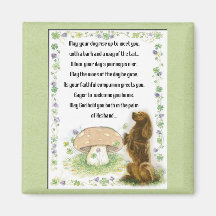 Irish Blessing Of The Dogs Magnets