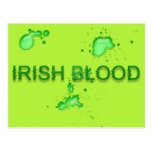 Irish Blood Postcards