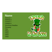 Irish Bone Business Card