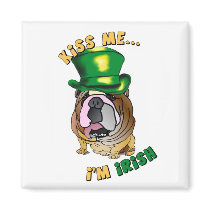 Irish Bulldog Magnet