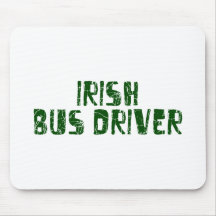 Irish Bus Driver Mouse Mats