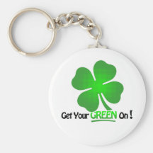 Irish Button Key Chains