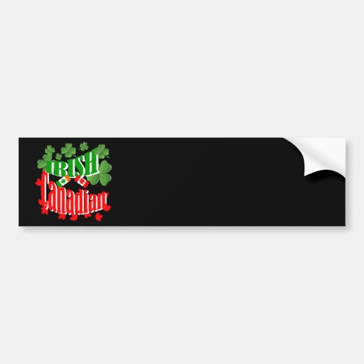 Irish Canadian Bumper Stickers