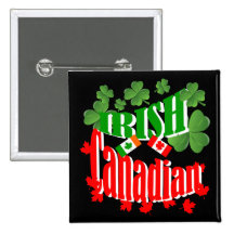 Irish Canadian Buttons