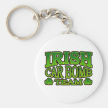 Irish Car Bomb Team Keychain