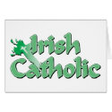 Irish Catholic Cross cards