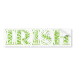 Irish Celtic Bumper Sticker