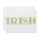 Irish Celtic invitations