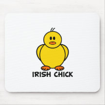 Irish Chick Mouse Mats