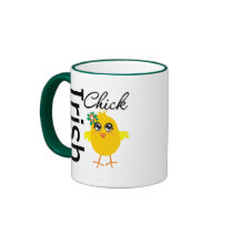 Irish Chick Coffee Mugs