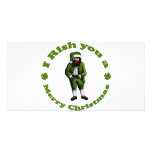 Irish Christmas Photo Card Template