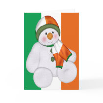 Irish Christmas Snowman