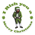 Irish Christmas stickers