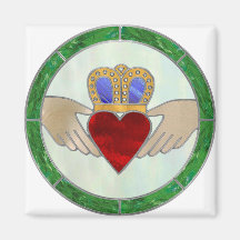 Irish Claddagh Magnets