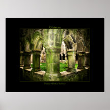 Irish Cloister Poster Print