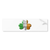 irish clover bumper stickers