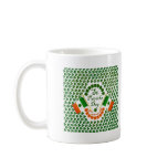 Irish clover flag of Ireland Eire gear mugs