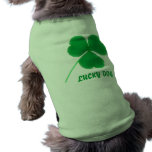 Irish Clover LUCKY DOG Shirt