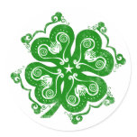 Irish Clover Sticker