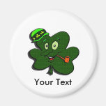 IRISH CLOVER TEMPLATE FRIDGE MAGNET