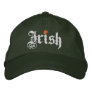 Irish clover White orange cool green cap
