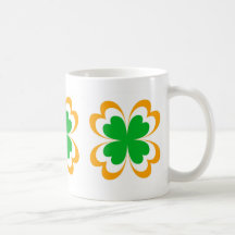 Irish clovers - Mug