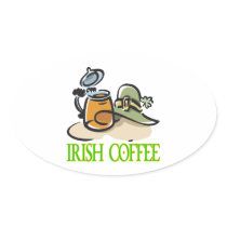 Irish Coffee Sticker