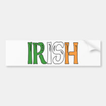 Irish Colours bumper stickers