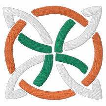 Irish Colours Celtic Knotwork Design 3 Pattern