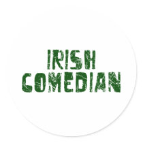 Irish Comedian Sticker