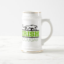 Irish Cougar Gift Mugs