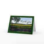 Irish countryside thank you card