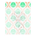 irish damask letterhead design