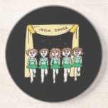 Irish Dance Beverage Coasters