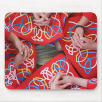 Irish Dance Red Dress Mousepad