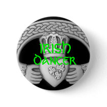 IRISH DANCER Button / Pin - FEIS