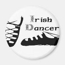 Irish Dancer Ghillies Magnet