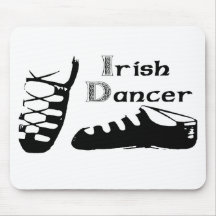 Irish Dancer Ghillies Mousepads