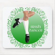 Irish Dancer Hard Shoe Mouse Pad