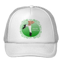 Irish Dancer Hard Shoe Trucker Hats