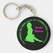 Irish Dances Keychain