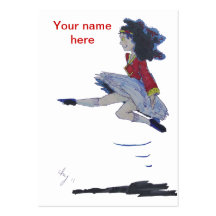 irish dancing business card