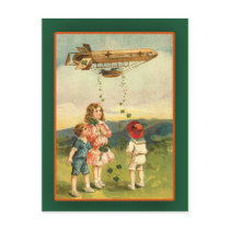 Irish Dirigible St. Patrick's Day Cards Post Cards