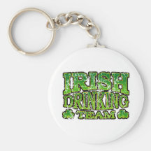 Irish Drinking Team Distressed Keychain