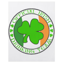 Irish Drinking Team Flyers