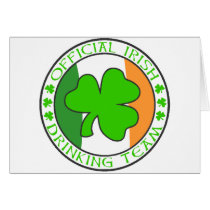 Irish Drinking Team cards