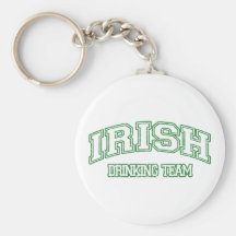 Irish Drinking Team Key Chain